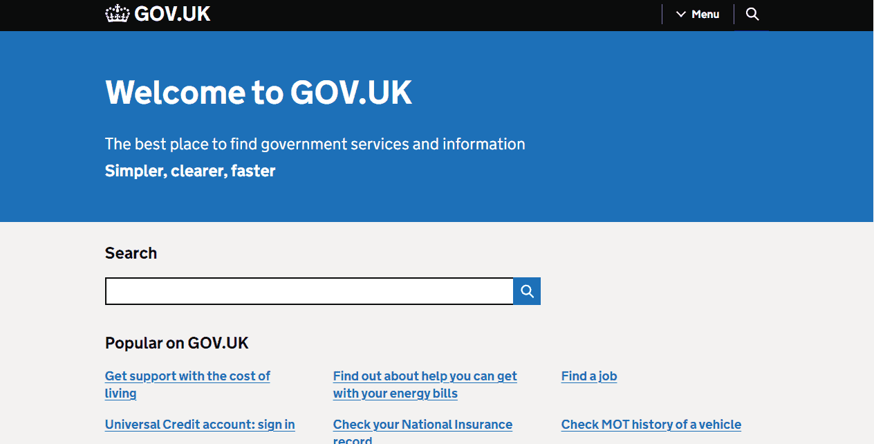 HMRC Basic Payroll Tools Homepage