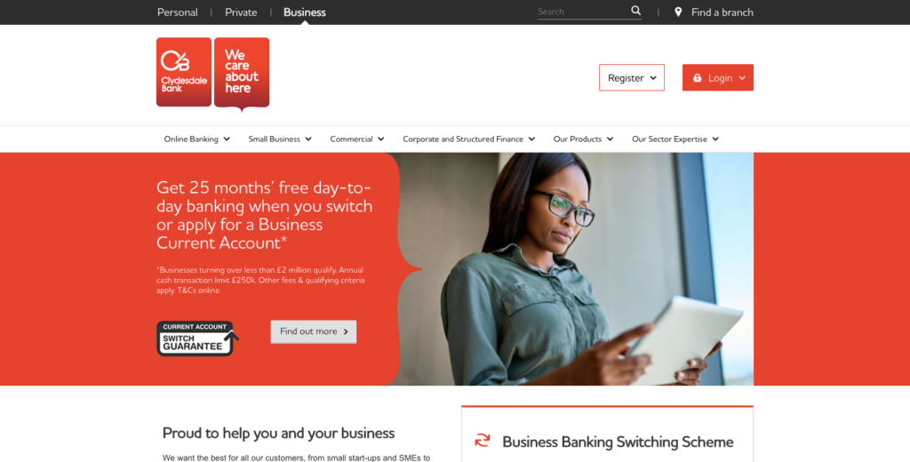 Clydesdale Bank Business Banking 2024 Reviews, Fees & Charges