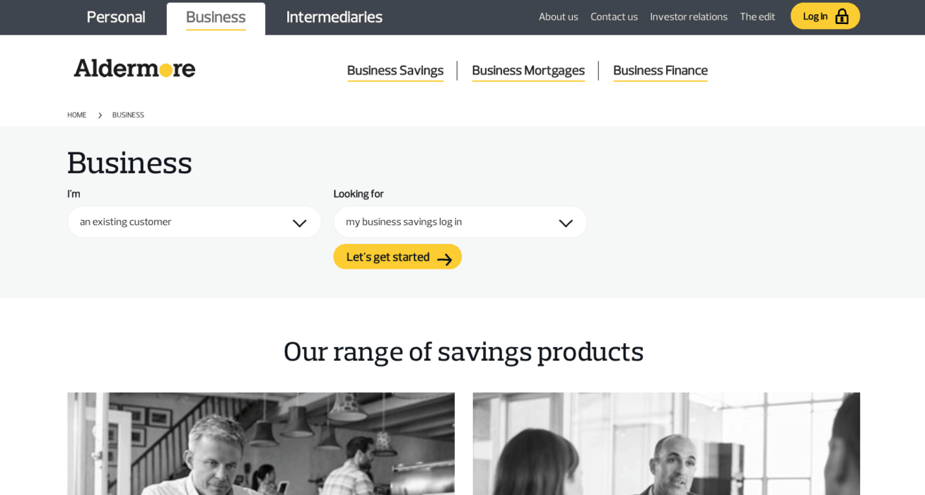 Aldermore Business Savings