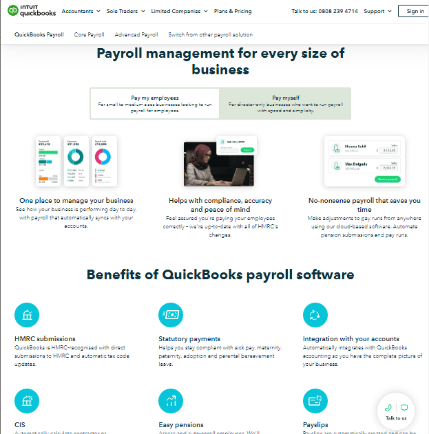 Quickbooks Main Features