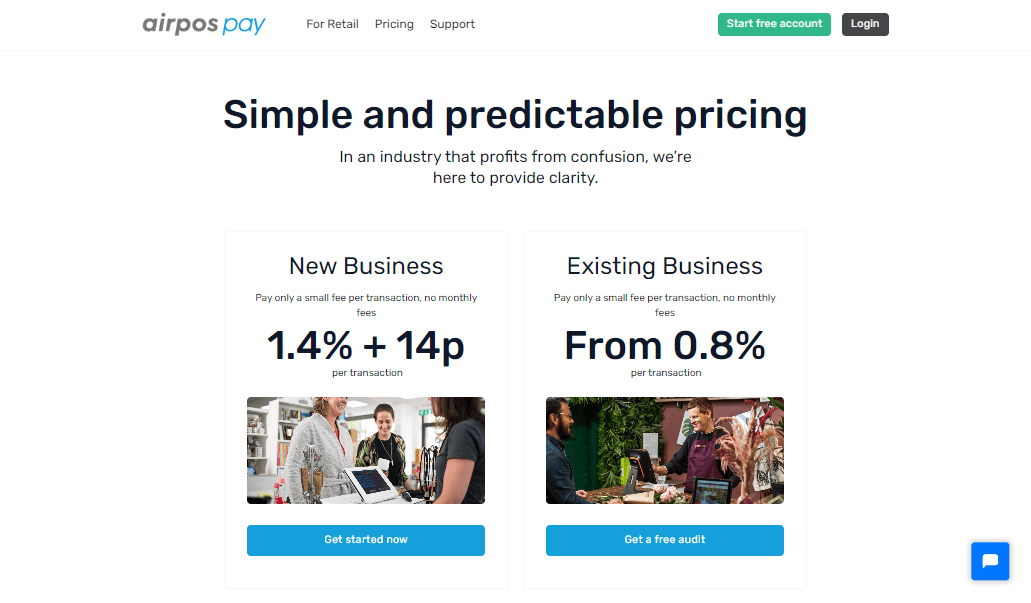 AirPOS prices