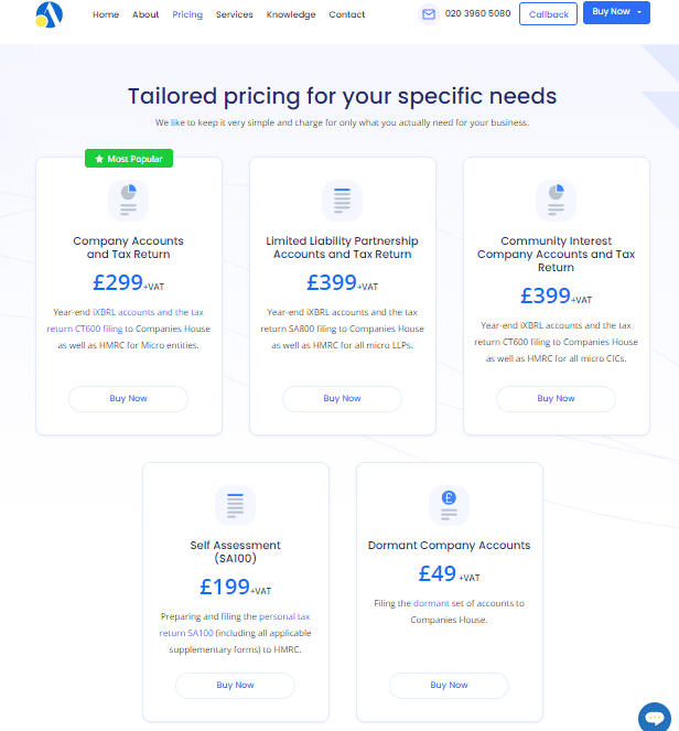 Debitam Payroll Pricing