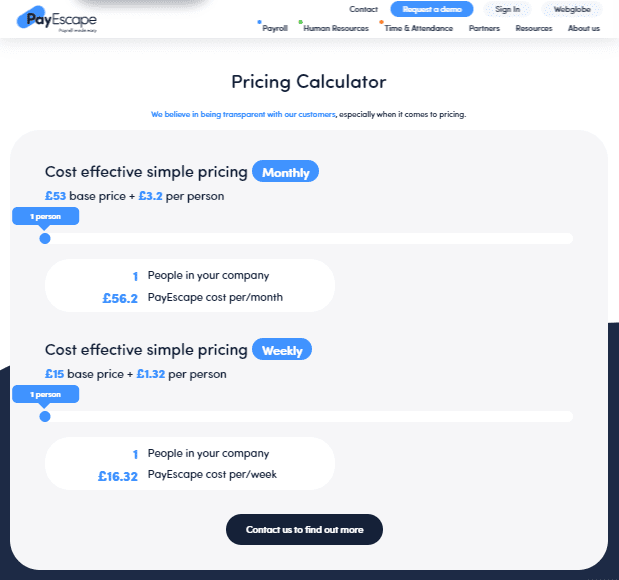 PayEscape Pricing