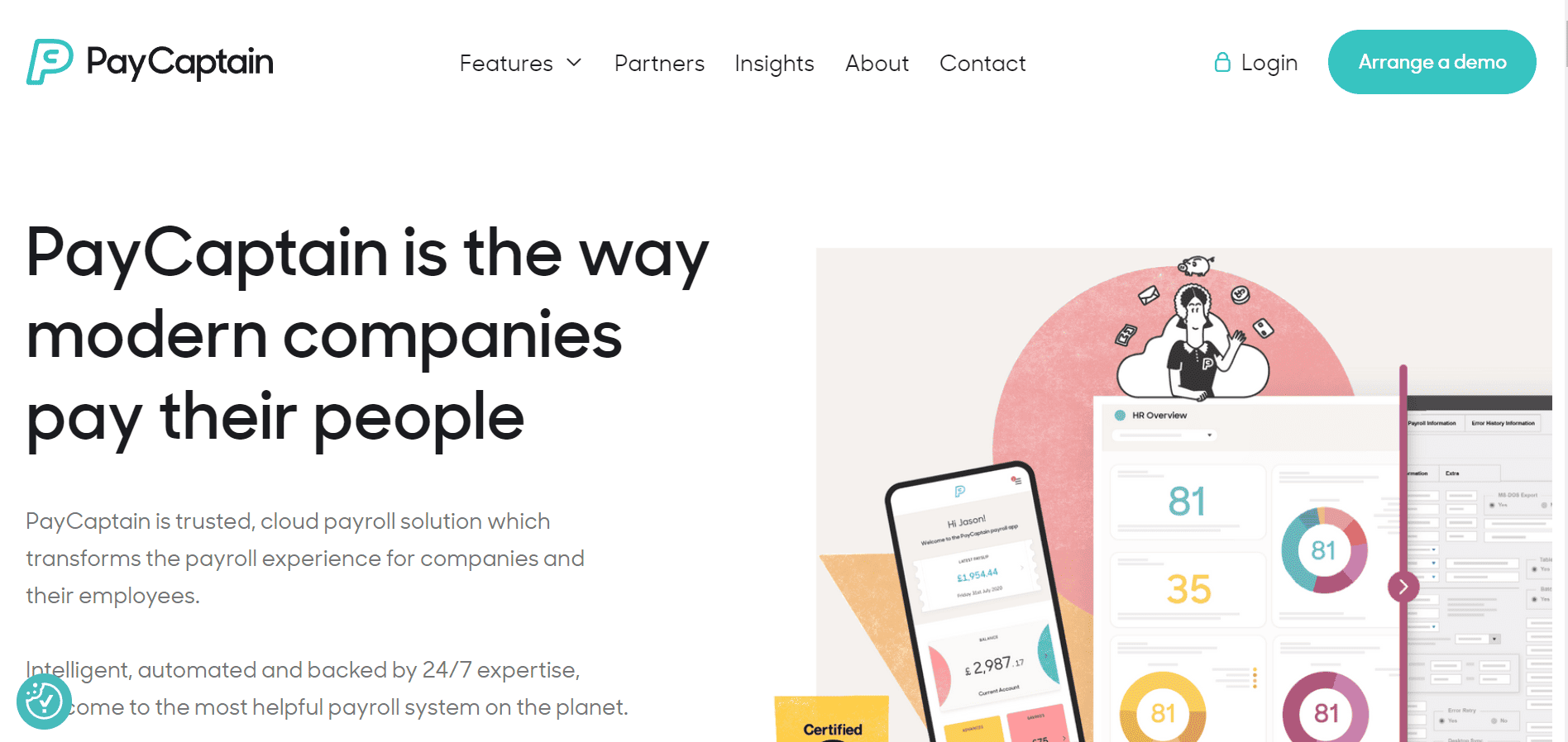 PayCaptain Homepage